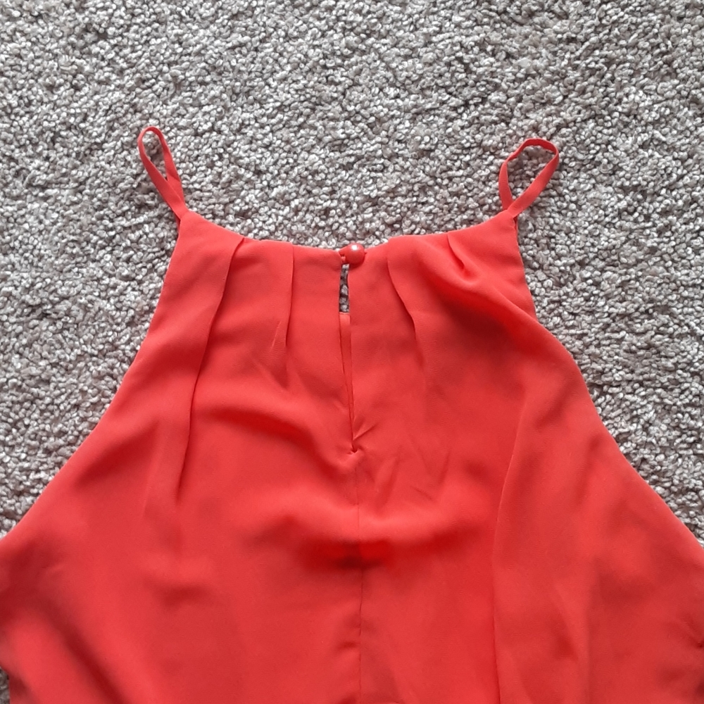 Short Orange Dress 🌺 - Picture 4 of 4